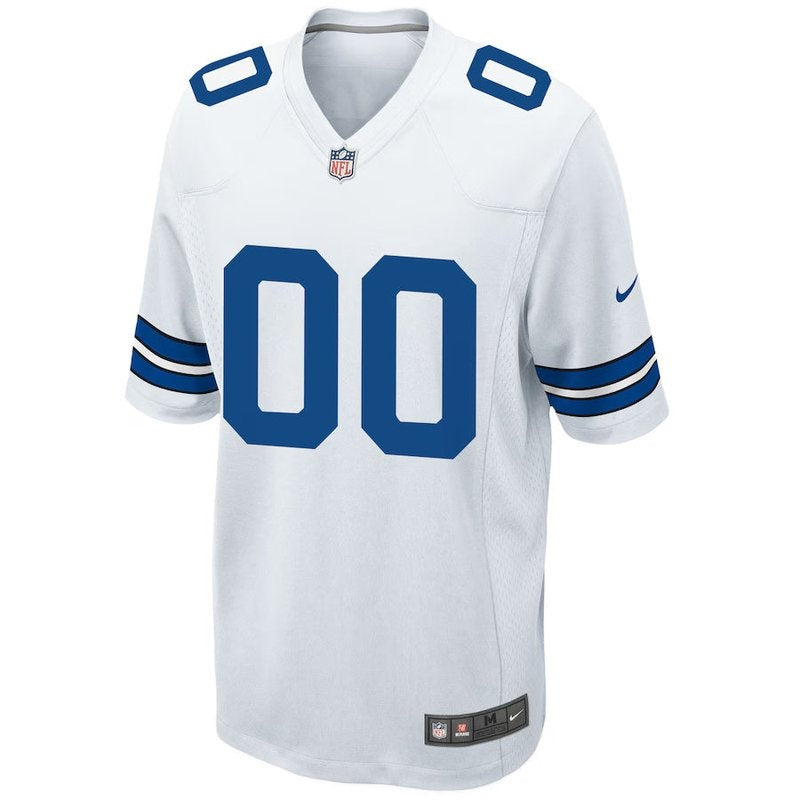 Camiseta personalizada de la NFL de los Dallas Cowboys - Blanca