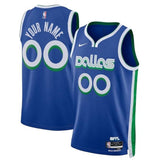 Camisa NBA Dallas Mavericks Unissex 2023 - Edição City - Azul 