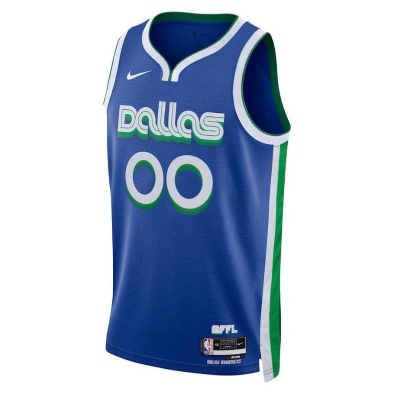 Camiseta unisex de la NBA de los Dallas Mavericks 2023 - Edición Ciudad - Azul 