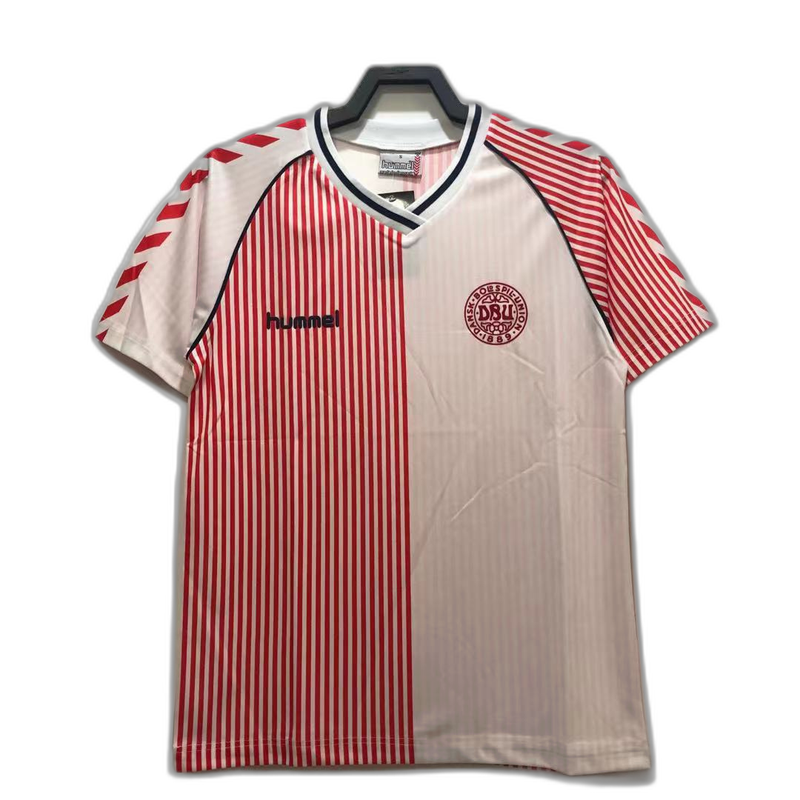 Camisa reserva da Dinamarca 1986 II - Versão retrô
