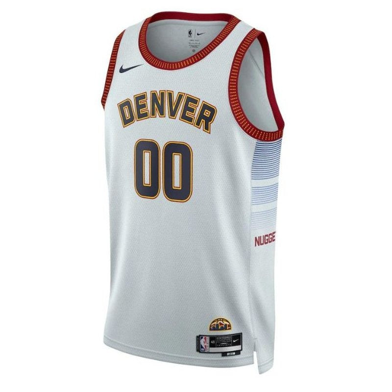Camisa NBA Denver Nuggets Unissex 2023 - Edição City - Cinza 