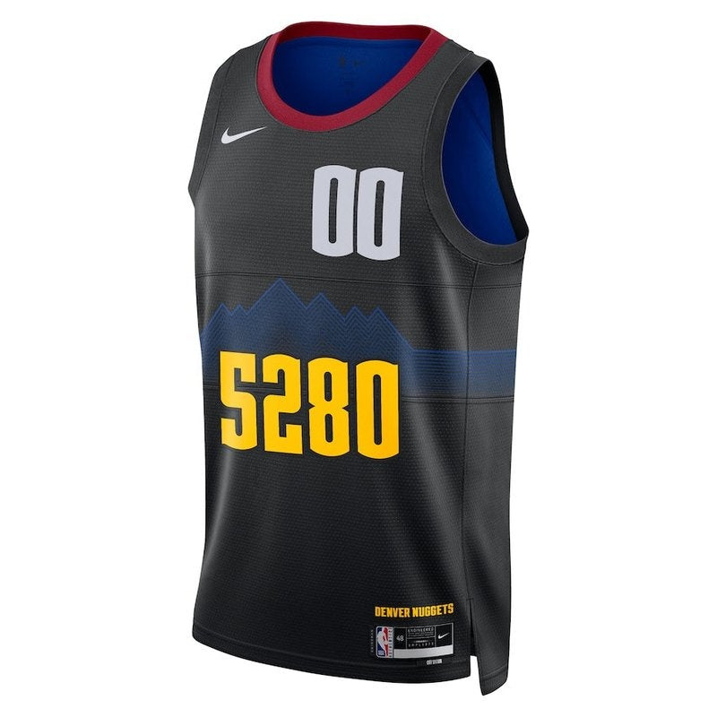Camisa NBA Denver Nuggets Unissex 23/24 - Preta - Edição City 