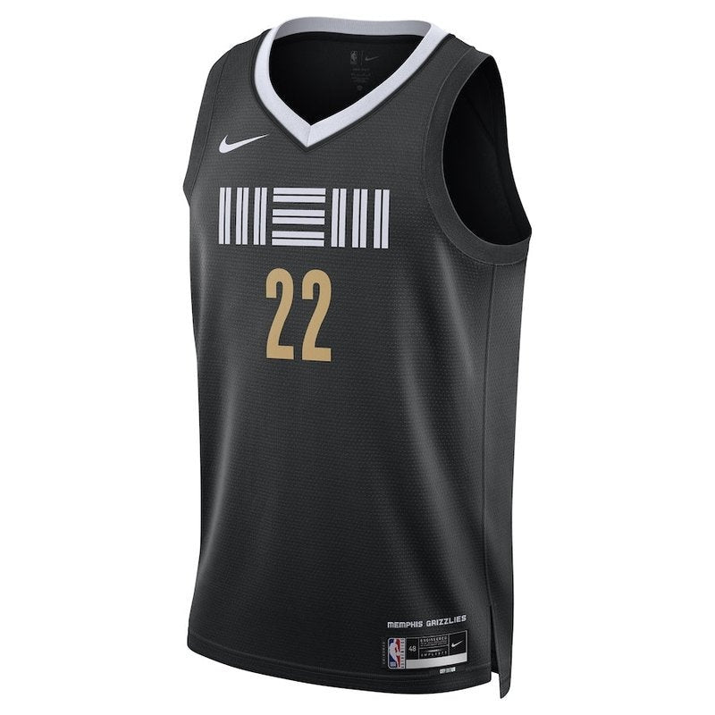 Camiseta unisex de la NBA Desmond Bane de los Memphis Grizzlies 23/24 - Negra - Edición City