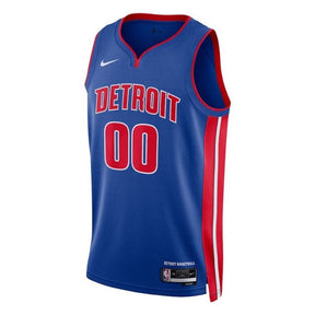 Camisa NBA Detroit Pistons Unissex 2023 Azul - Edição Ícone 