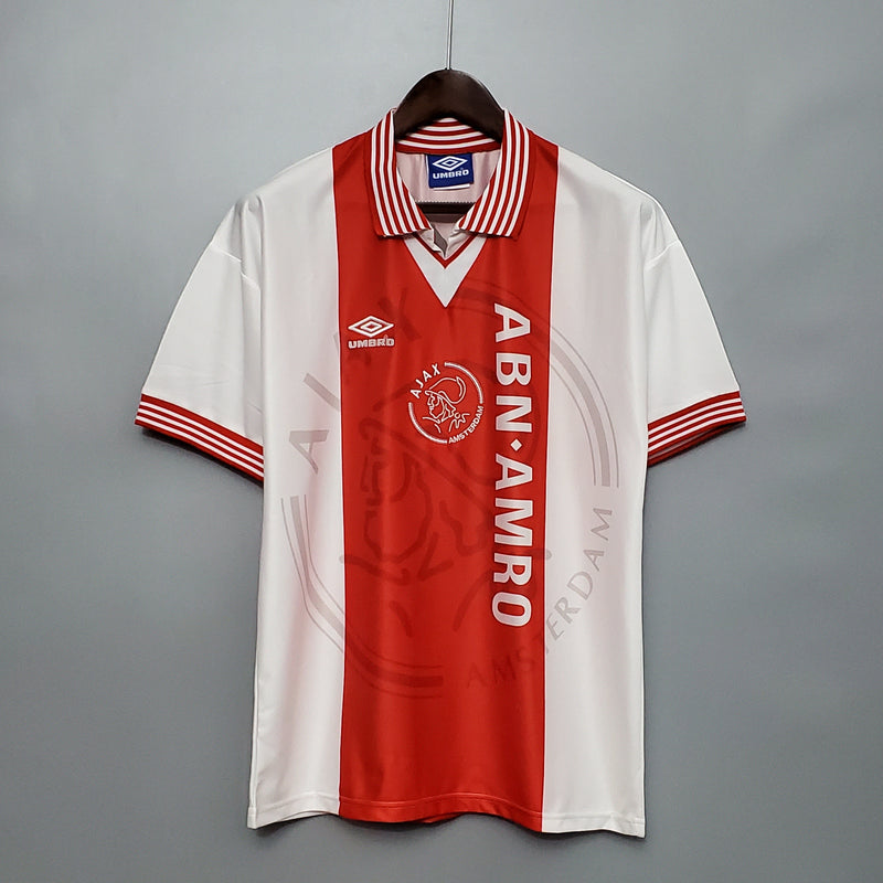 Imagem do produto Camisa Ajax Titular 95/96 - Versão Retro com entrega para brasileiros no Reino Unido