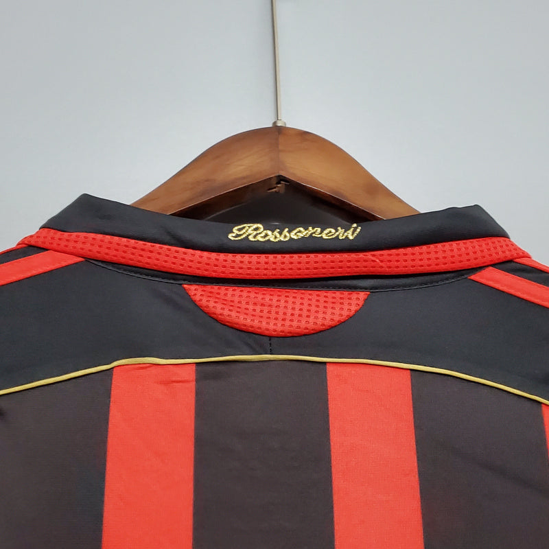 Milan Home Shirt 06/07 - Retro Long Sleeve Version