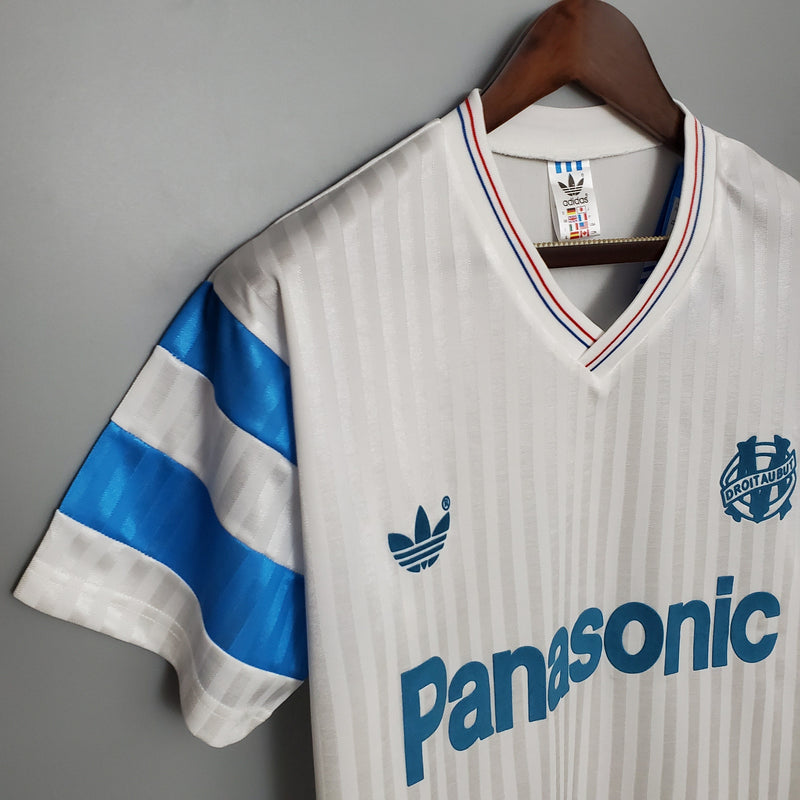 Olympique de Marseille Home 90/91 Shirt - Retro Version