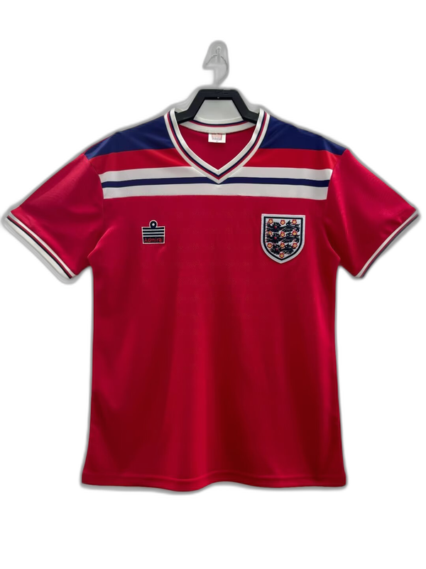 England 1982 II Away Jersey - Retro Version