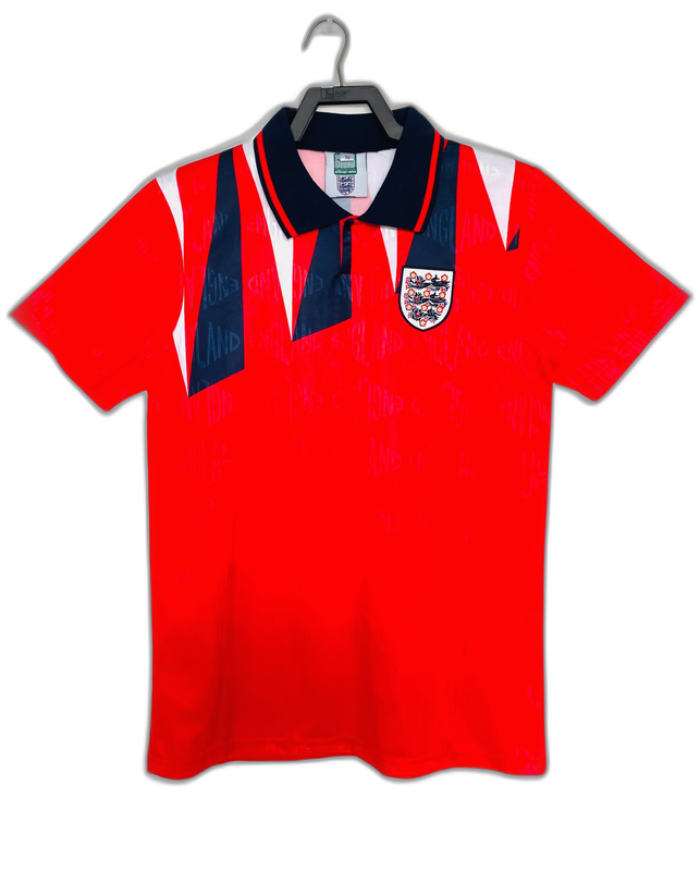 Camiseta de visitante de Inglaterra 1992 II (versión retro)