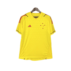 Cruzeiro 24/25 Goalkeeper Jersey - Yellow - Fan Version