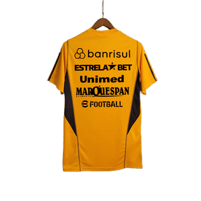 Camisa de treino do Internacional 23/24 - Laranja - Todos os patrocinadores - Versão Torcedor 