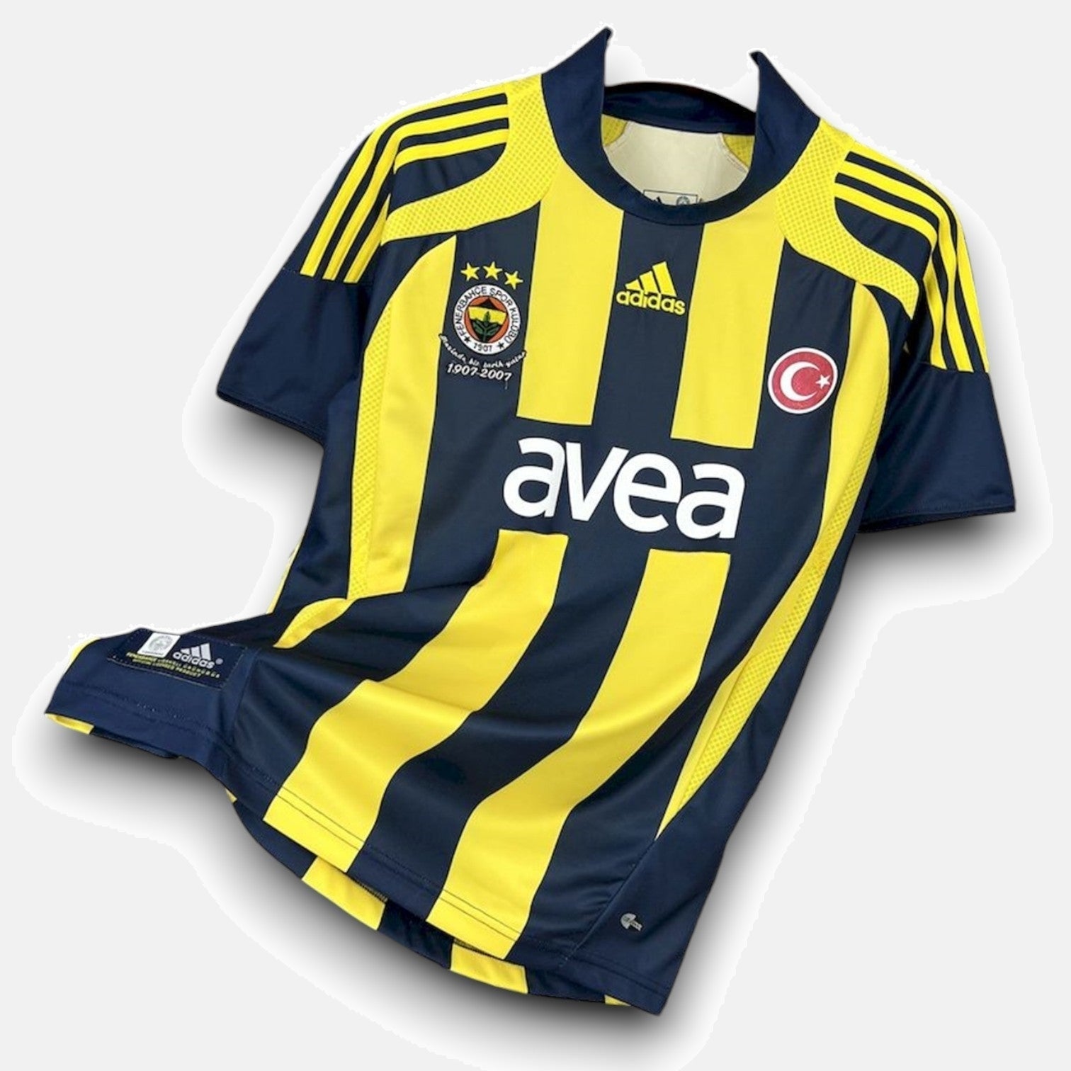 Fenerbahce 07/08 Home Retro Jersey - front
