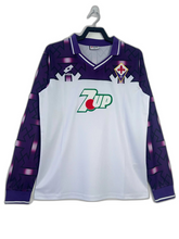 Camiseta de visitante de la Fiorentina 92/93 II - Versión retro de manga larga