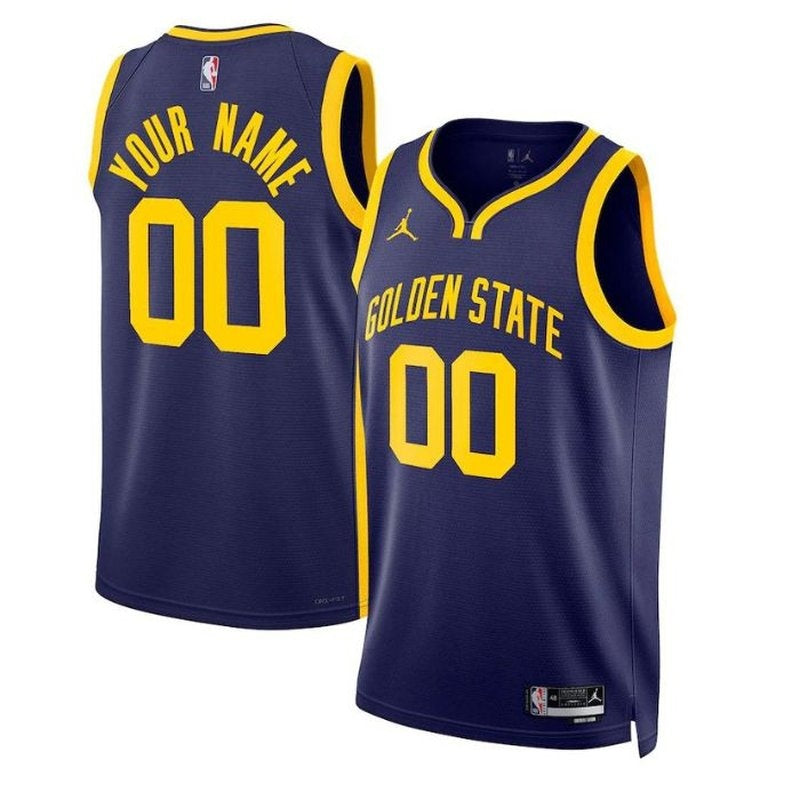 Camisa NBA Golden State Warriors Unissex 2023 - Edição Statement - Azul 