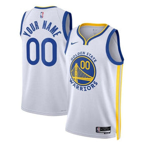 Camisa NBA Golden State Warriors Unissex 2023 Branca - Edição Associação