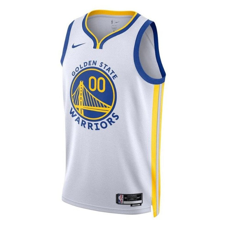Camiseta unisex de la NBA Golden State Warriors 2023 blanca - Edición Asociación 