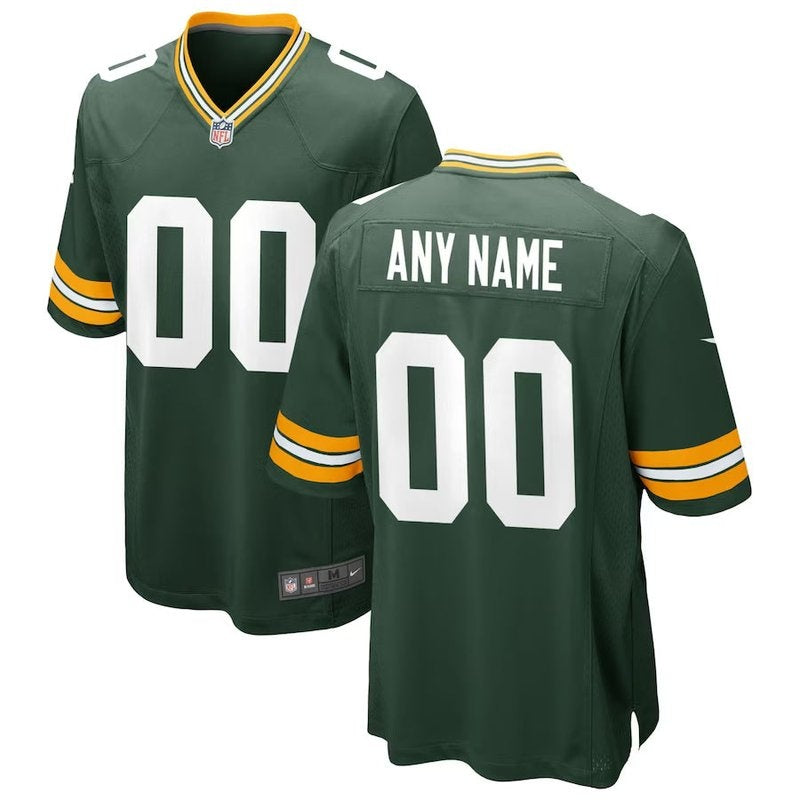 Green Bay Packers - Camisa personalizada para jogo da NFL - Verde 