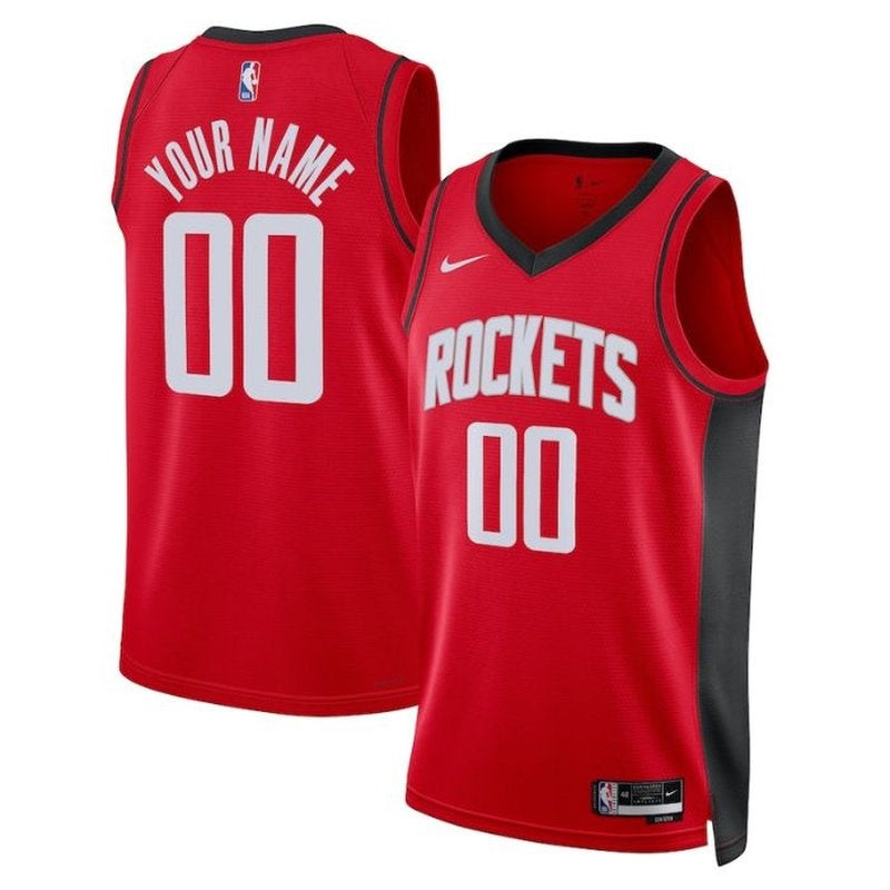 Camiseta NBA unisex Houston Rockets 2023, roja - Edición Icon 