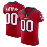 Camiseta personalizada alternativa de la NFL de los Houston Texans - Roja