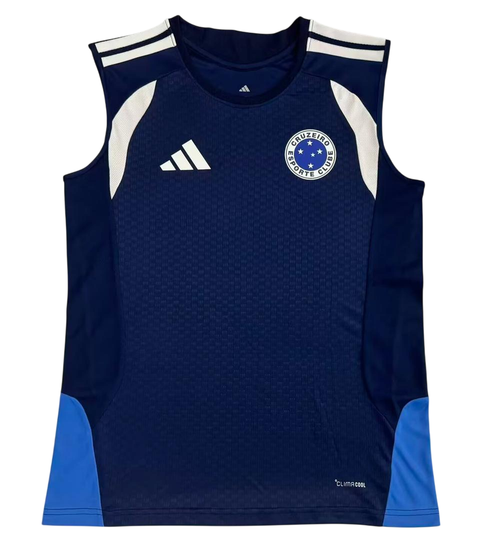 Cruzeiro Adidas 26/27 Training Jersey, Dark Blue - Fan Version