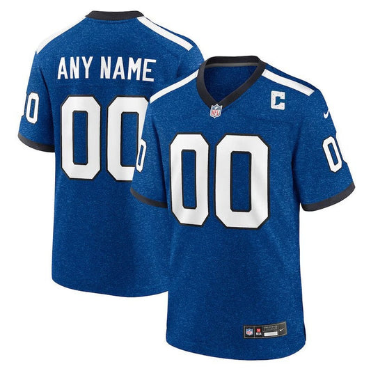 Camiseta personalizada alternativa de la NFL de los Indiana Nights de los Ind. Colts - Azul