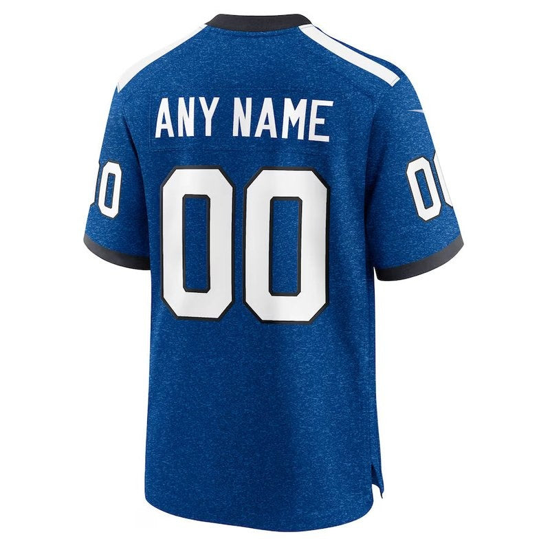 Camiseta personalizada alternativa de la NFL de los Indiana Nights de los Ind. Colts - Azul