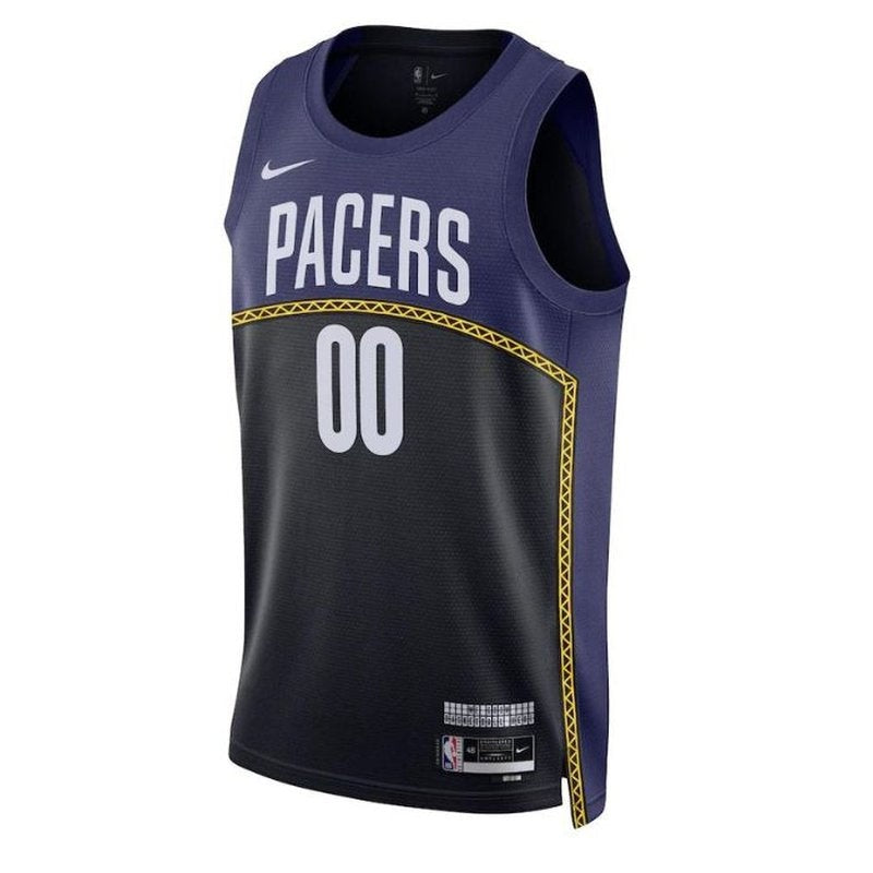 Camisa Indiana Pacers NBA Unissex 2023 - Edição City - Azul 