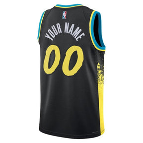 Camiseta unisex de la NBA de los Indiana Pacers 23/24 - Negra - Edición City 