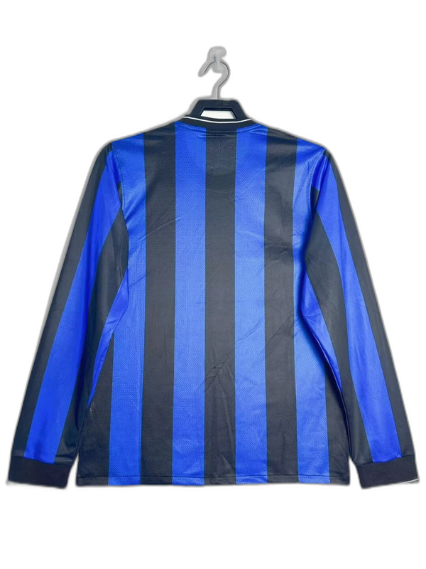 Camiseta de local del Inter de Milán 2010 I - Versión retro de manga larga