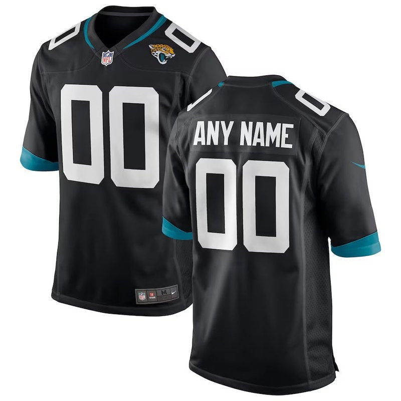 Jacksonville Jaguars - Camisa personalizada para jogo da NFL - Preta 