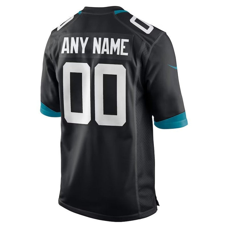 Jacksonville Jaguars - Camisa personalizada para jogo da NFL - Preta 