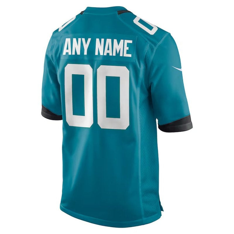 Jacksonville Jaguars - Camisa personalizada para jogo da NFL - Azul-petróleo 