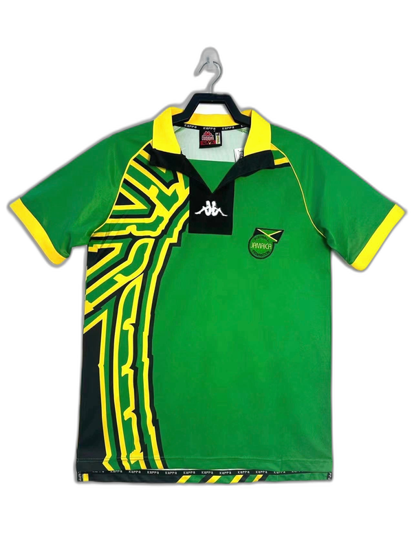 Camisa reserva da Jamaica 1998 II - Versão retrô