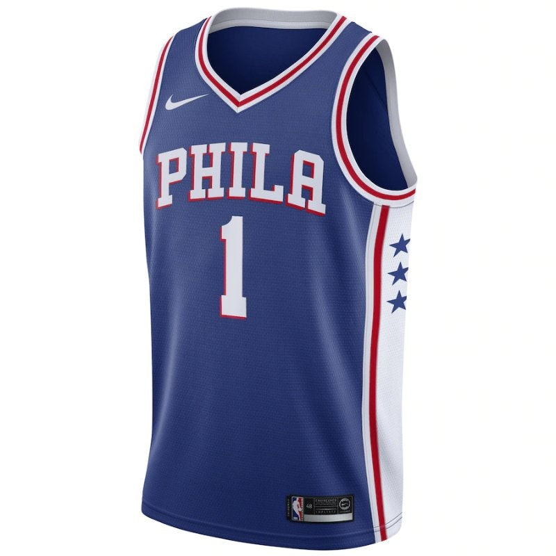 Camisa James Harden Philadelphia 76ers 20222 NBA - Edição Ícone - Royal 