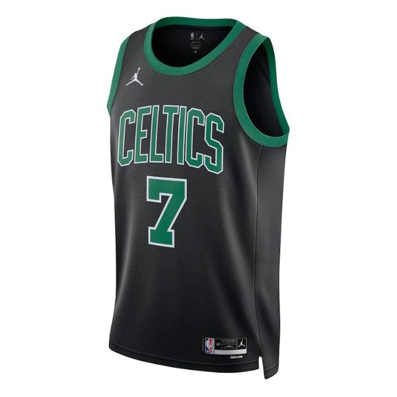 Camisa NBA Boston Celtics Unissex 2023 Statement Edition Jaylen Brown - Preta 
