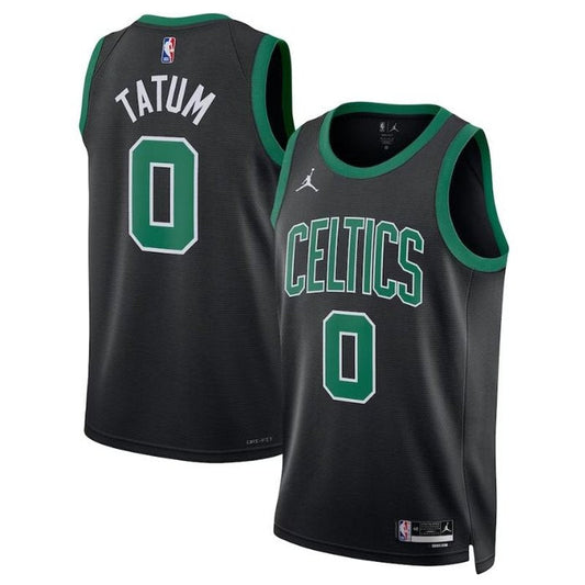 Camiseta de la NBA Jayson Tatum Boston Celtics 2023 Edición Statement - Negra