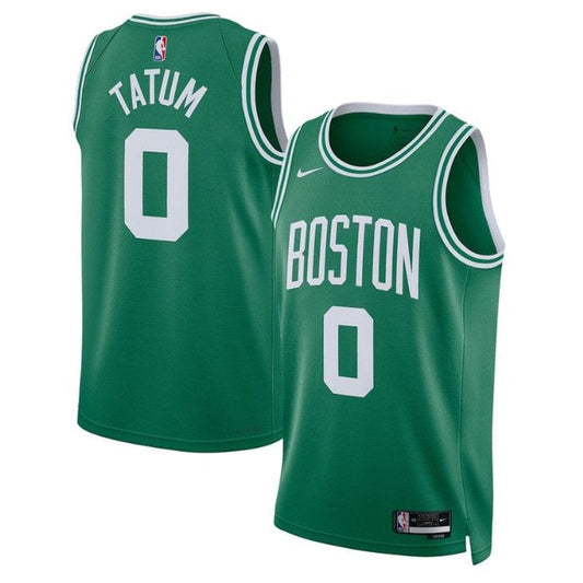 Camiseta unisex de la NBA Jayson Tatum Boston Celtics 2023 - Edición Ícono - Verde Kelly