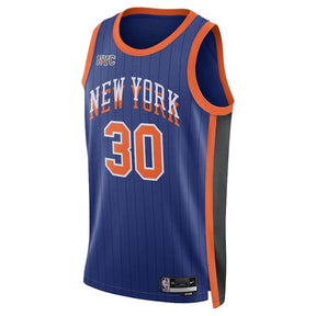 Camiseta NBA unisex Julius Randle New York Knicks 23/24 - Azul - Edición Ciudad