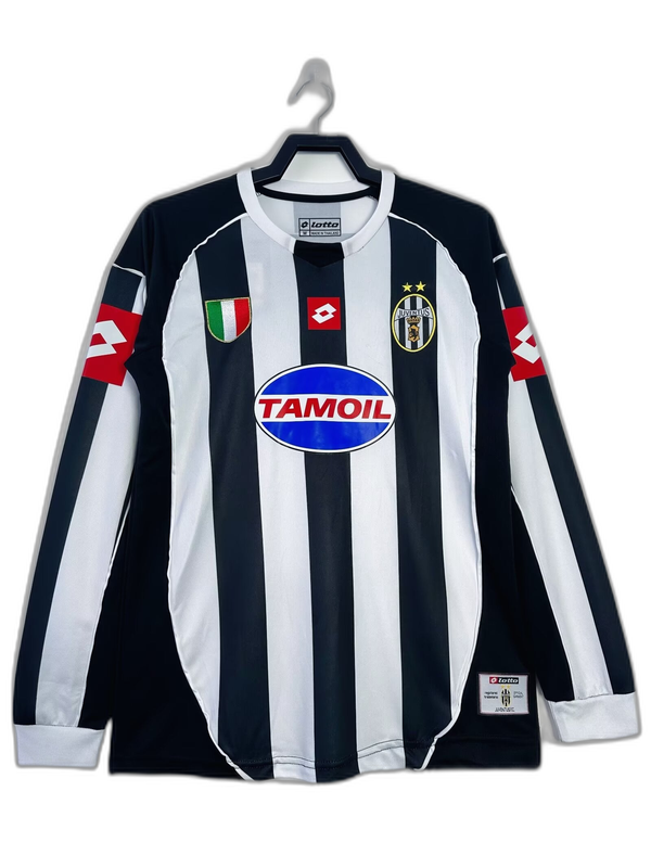 Camiseta de local de la Juventus 02/03 I - Versión retro de manga larga