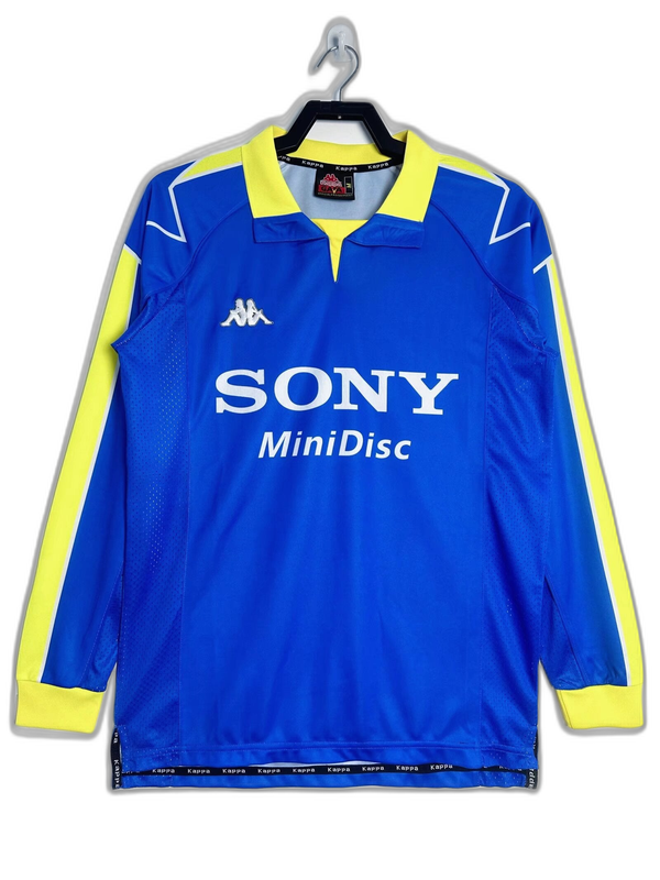 Camiseta de visitante de la Juventus 97/99 II - Versión retro de manga larga