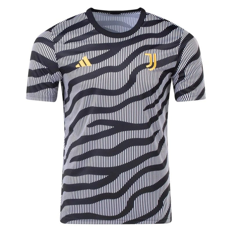 Camiseta de entrenamiento prepartido de la Juventus 23/24 (versión para aficionados) 
