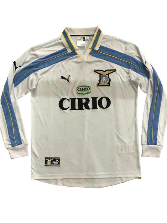 Camiseta de manga larga visitante de la Lazio 00/01 II - Versión retro