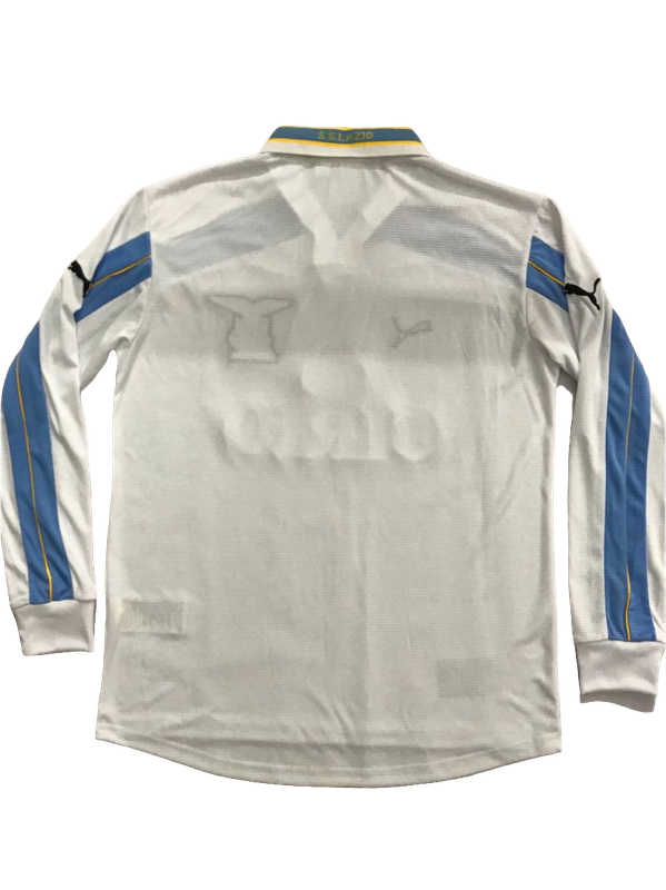Camiseta de manga larga visitante de la Lazio 00/01 II - Versión retro
