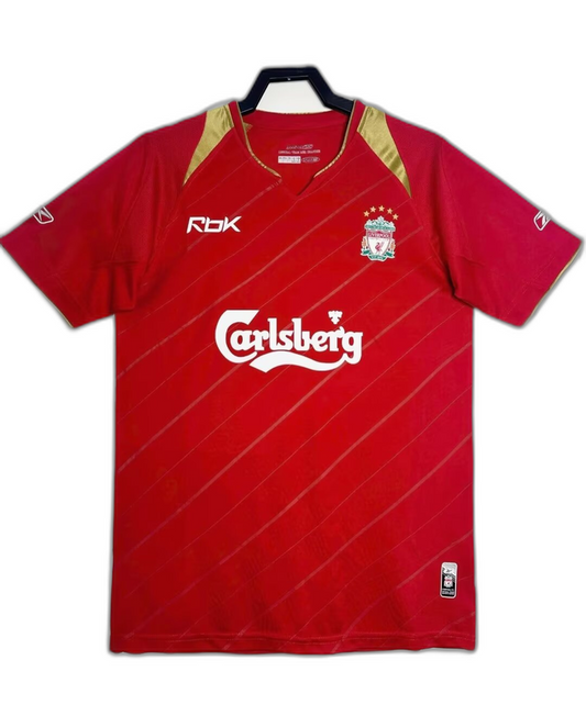 Camisa Liverpool 05/06 I Home - Versão Retro