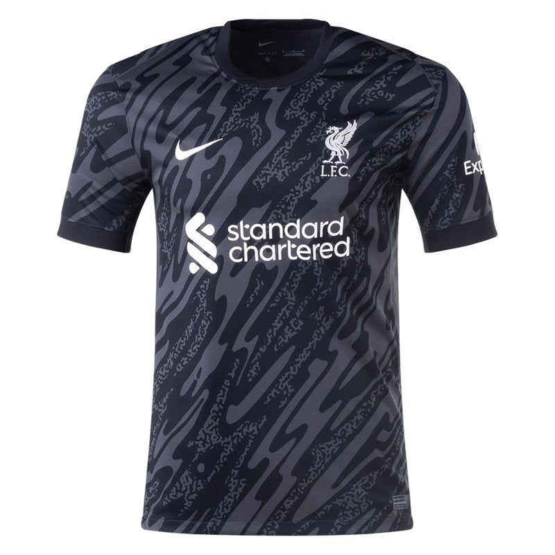 Camisa de goleiro preta do Liverpool 24/25 - Versão Torcedor 