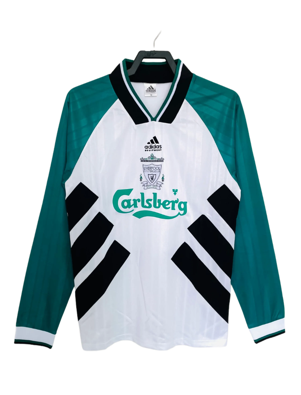 Camisa reserva do Liverpool 93/95 II - Versão retrô de manga comprida