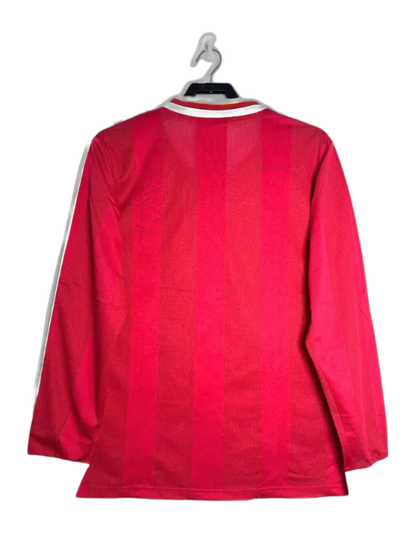 Camisa Home Liverpool 95/96 I - Manga Longa Versão Retro