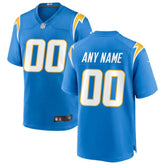 Camiseta personalizada de la NFL de Los Angeles Chargers - Azul (Powder)