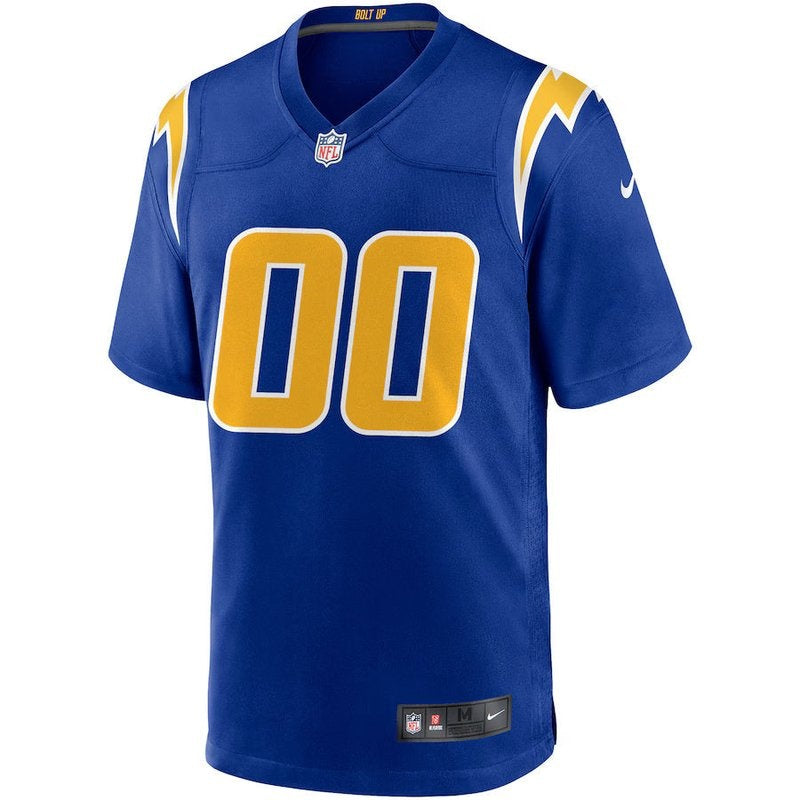 Los Angeles Chargers - Camisa de jogo personalizada Royal Alternative NFL 