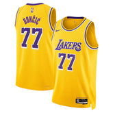 Camiseta NBA Luka Dončić de Los Angeles Lakers Edición Ícono 2024 - Dorada - Unisex